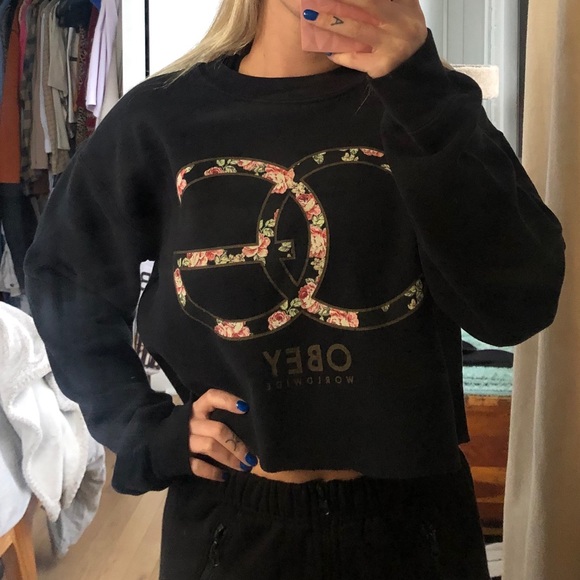 Obey cropped crewneck - Picture 3 of 6